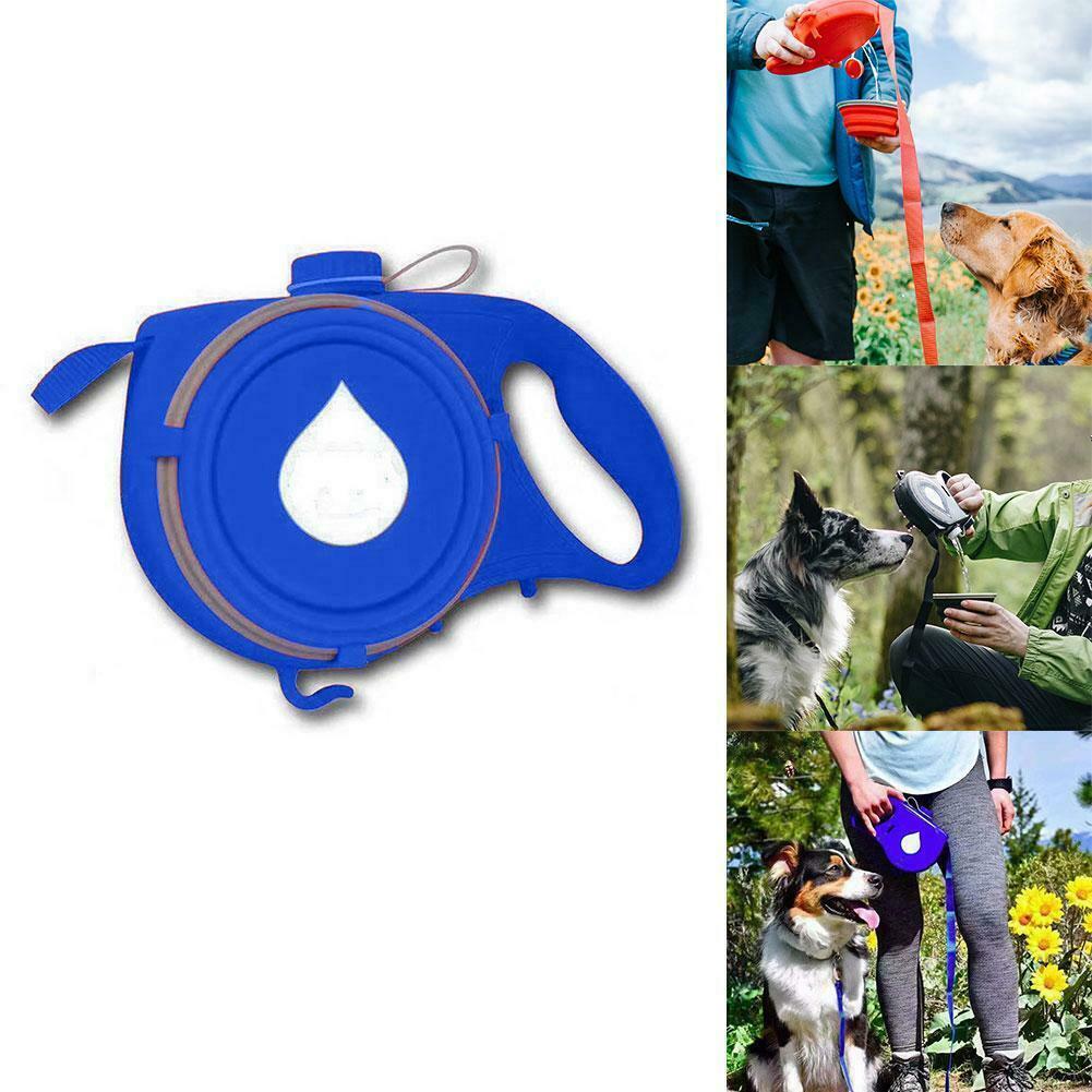 Dog Leash With Water Bottle